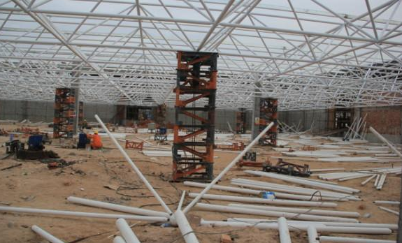 通化盘点钢结构网架装配的步履和相关关注变乱